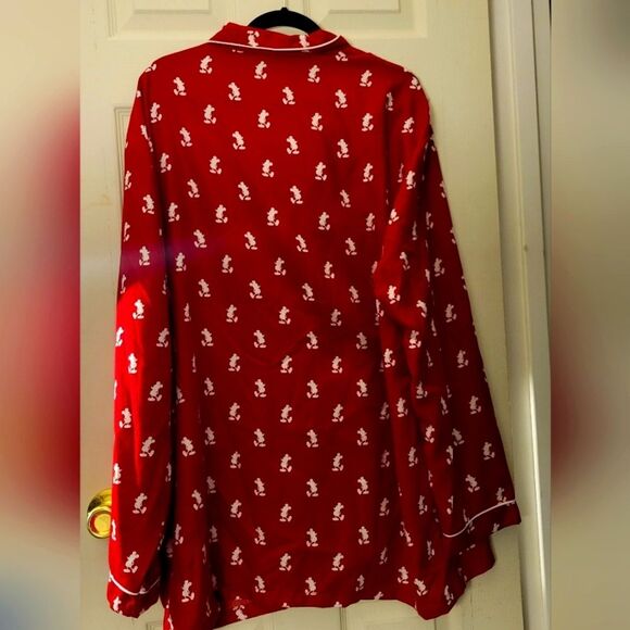 Men's Disney Mickey Mouse Red Pajama Top only, Size 2XL - Picture 2 of 15